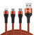 ENKAY ENK-CB120 3 in 1 1.2m USB 3.0 to Type-C / 8 Pin / Micro USB 5A Fast Charging Cable