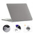 For MacBook Air 13.6 2022/2024 A2681 M2 / A3113 M3 EU Version ENKAY 3 in 1 Matte Laptop Case with TPU Keyboard Film / Anti-dust Plugs