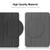 For iPad 10.2 2022 ENKAY Tri-fold Custer Texture Leather Stand Smart Case