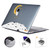 For MacBook Pro 16.2 A2485 ENKAY Hat-Prince 3 in 1 Spaceman Pattern Laotop Protective Crystal Case with TPU Keyboard Film / Anti-dust Plugs