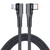 ENKAY Hat-Prince PD 20W Type-C to 8 Pin Dual Elbow Fast Charging Data Cable