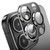 For iPhone 12 Pro Max ENKAY Hat-Prince Anti-reflection Camera Lens Aluminium Alloy Tempered Glass Film