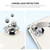 For iPhone 14 / 14 Plus ENKAY Hat-Prince Blink Diamond Camera Lens Aluminium Alloy Tempered Glass Film