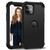 For iPhone 11  PC+ Silicone Three-piece Anti-drop Mobile Phone Protection Bback Cover