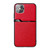 Skin-Friendly Frosted Leather + TPU All-Inclusive Phone Case with Metal Iron Sheet