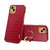 Electroplated TPU Crocodile Pattern Leather Case with Ring Holder