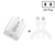 SDC-20W 2 in 1 PD 20W USB-C / Type-C Travel Charger + 3A PD3.0 USB-C / Type-C to 8 Pin Fast Charge Data Cable Set, Cable Length: 2m,