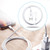 Dual USB Portable Travel Charger + 1 Meter USB to 8 Pin Data Cable, US Plug