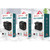 F002C QC3.0 USB + USB 2.0 LED Digital Display Fast Charger with USB to 8 Pin Data Cable, EU Plug