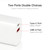 CS-20W Mini Portable PD3.0 + QC3.0 Dual Ports Fast Charger with 3A USB to 8 Pin Data Cable
