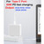 A6 65W QC 3.0 USB + PD Type-C Dual Fast Charging Laptop Adapter for MacBook Series,