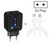 PD03 20W PD3.0 + QC3.0 USB Charger with Type-C to 8 Pin Data Cable, EU Plug