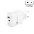 PD04 PD20W + QC18W Mobile Phone Charger with LED Indicator, EU Plug