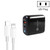 PD04 Type-C + USB Mobile Phone Charger with Type-C to 8 Pin Cable, US Plug