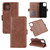 For iPhone 12 Dual-side Magnetic Buckle Horizontal Flip Leather Case with Holder & Card Slots & Wallet