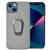 Ring Holder Honeycomb PU Phone Case For iPhone 13