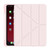 For iPad Air 11 2024 / Air 2022 10.9 Multi-folding Matte Surface Leather Tablet Case with Pen Slot