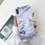 Glossy Marble Folding Bracket Anti-drop TPU Case for iPhone X / XS