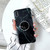 Glossy Marble Folding Bracket Anti-drop TPU Case for iPhone X / XS