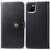 Retro Solid Color Leather Buckle Mobile Phone Protection Leather Case with Photo Frame & Card Slot & Wallet & Bracket Function for  iPhone XI Max（2019）