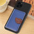 For iPhone XI Max 2019 Litchi Pattern Card Bag Wallet Bracket + TPU Phone Case with Card Slot Wallet Bracket Function