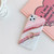 For iPhone 11  TPU Smooth Marble with Ring Metal Rhinestone Bracket Mobile Phone Protective Case