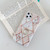 For iPhone 11 Pro Max  Plating Colorful Geometric Pattern Mosaic Marble TPU Mobile Phone Case Rhinestone Stand Ring