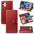 Retro Solid Color Leather Buckle Phone Case with Lanyard & Photo Frame & Card Slot & Wallet & Stand Function