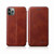 Integrated Voltage Retro Texture Magnetic TPU+PU Leather Case with Card Slot & Holder