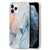 Four Corners Anti-Shattering Flow Gold Marble IMD Phone Back Cover Case