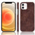 For iPhone 12 mini Shockproof Litchi Texture PC + PU Case