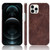 For iPhone 12 Pro Max Shockproof Litchi Texture PC + PU Case