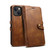 Suteni Calf Texture Buckle Wallet Leather Phone Case