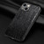 For iPhone 14 Crocodile Grain Leather Back Cover Phone Case