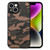 For iPhone 14 Plus Camouflage Leather Back Cover Phone Case