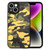 For iPhone 14 Plus Camouflage Leather Back Cover Phone Case