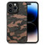 For iPhone 14 Pro Max Camouflage Leather Back Cover Phone Case