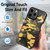For iPhone 14 Pro Max Camouflage Leather Back Cover Phone Case