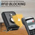 For AirTag Zipper Wallet Protective Cover Case