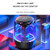C7 Bluetooth 5.0 Speaker Transparent LED Luminous Subwoofer TWS 6D Surround HIFI Stereo Cool Audio