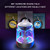 C7 Bluetooth 5.0 Speaker Transparent LED Luminous Subwoofer TWS 6D Surround HIFI Stereo Cool Audio