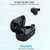 T8 Hifi Wireless Bluetooth 5.0 Earphone Waterproof Sports Gaming Earphone Noise Earbuds with LED Display