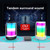 P4 LED Portable Bluetooth Wireless Bass Waterproof Outdoor Speaker Support AUX / TF Card / USB