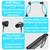 JG4 Flashing LED Neck-mounted Stereo Bluetooth Wireless Earphone