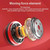 STN25 Devil Ear Headphones For Children with Mic Wireless Headphones Glowing Light Music Christmas Gifts with box