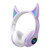 STN25 Devil Ear Headphones For Children with Mic Wireless Headphones Glowing Light Music Christmas Gifts with box