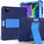 For iPad Pro 11 (2020) Shockproof Two-Color Silicone Protection Case with Holder & Pen Slot