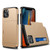 For iPhone 12 5.4 Shockproof Rugged Armor Protective Case with Card Slot