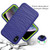 For iPhone XR Wave Pattern 3 in 1 Silicone+PC Shockproof Protective Case