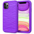 For iPhone 11 Pro Wave Pattern 3 in 1 Silicone+PC Shockproof Protective Case